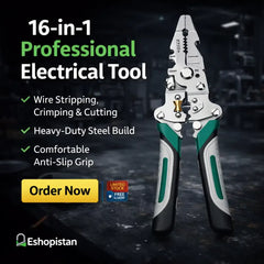 All in 1 Multi-Functional Plier - Wire Stripper ,Cutter ,Crimper | Pure Stainless Steel