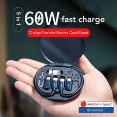 Apple & Android Fast Charging Cable Set