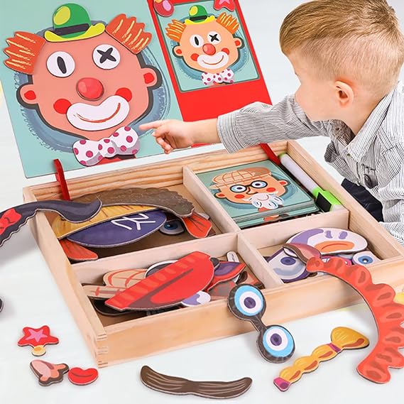 Magnetic Puzzle Book