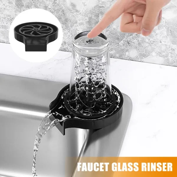 Pressure Faucet Glass Rinser