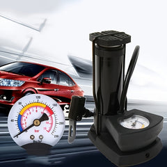 Foot & Hand Air Pump With Pressure Gauge