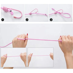 (40% Off NOW + FREE SHIPING ) Portable 15ft Clothesline Rope for Drying Clothes with Free 12 Clips – Dry Clothes Anywhere, Anytime!