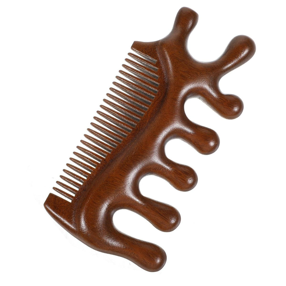 3-in-1 Wooden Scalp Massage & Hair Comb