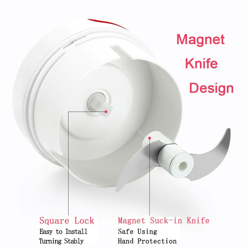 Mini Food Garlic Vegetable Grinder
