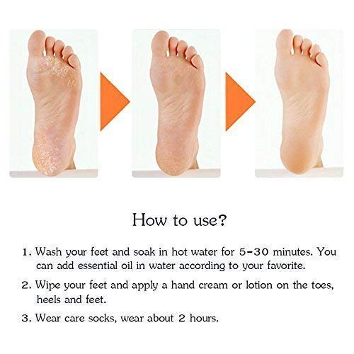 Silicone Gel Moisturizing Socks for Foot Care
