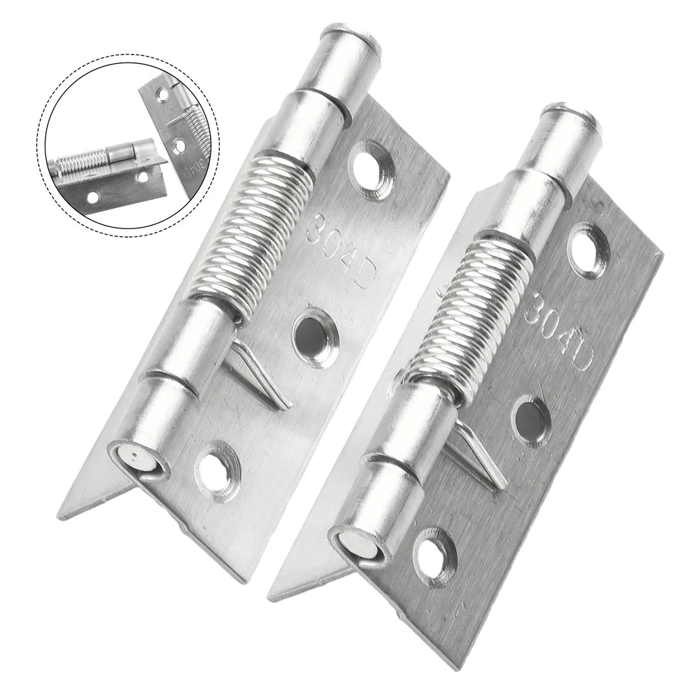 Stainless Steel Self Door Closing For Cabinets, Door. Furniture (2 pcs)