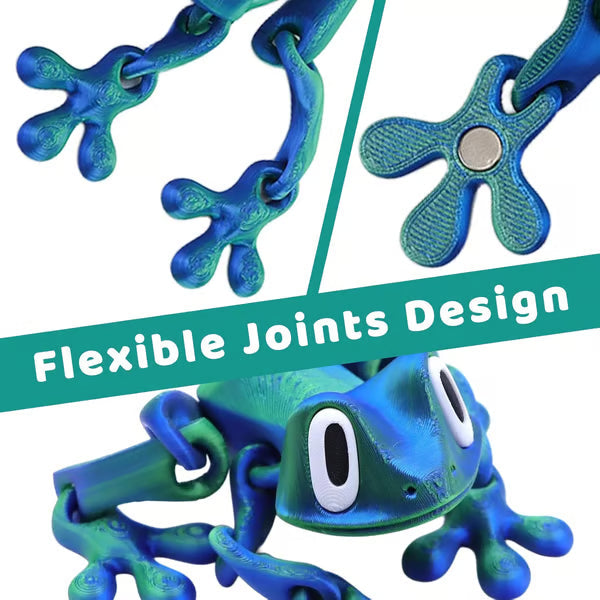 3D Printed Magnet Frog Toy