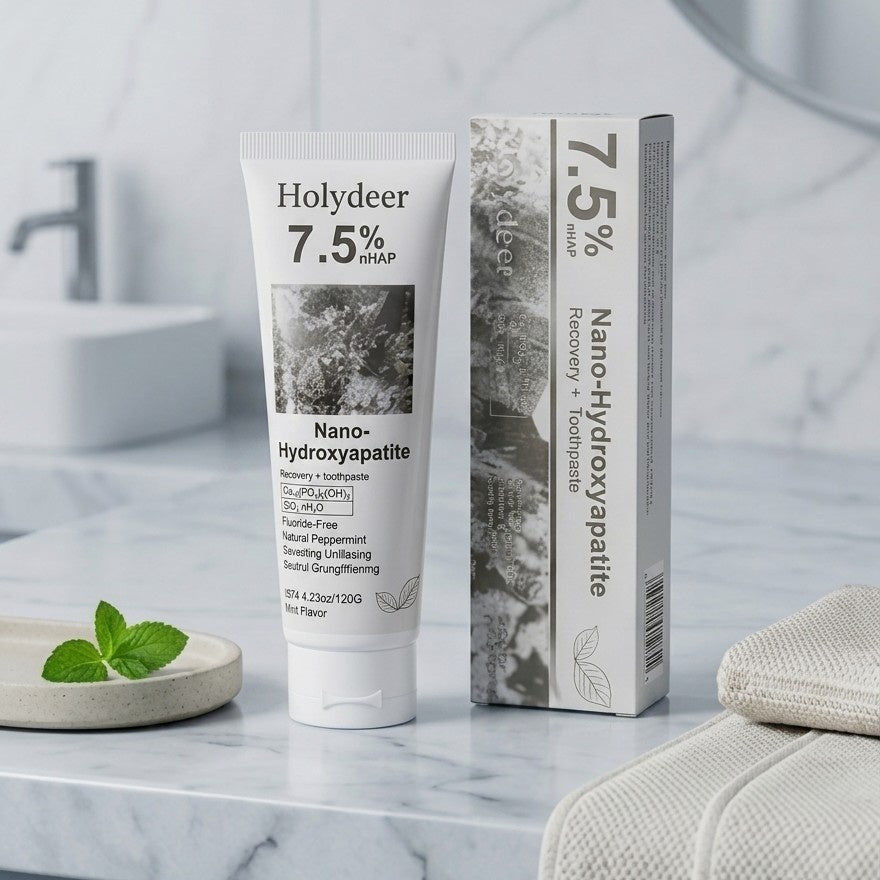 Holydeer Recovery Toothpaste | 7.5% Nano-Hydroxyapatite