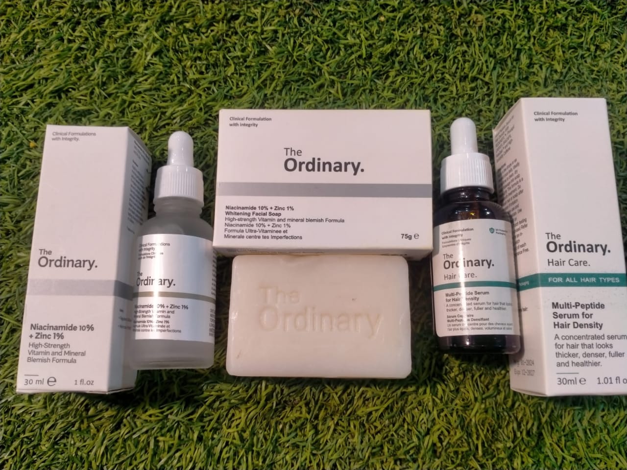 The Ordinary DEAL: Face Serum, Hair Serum, Ordinary Soap