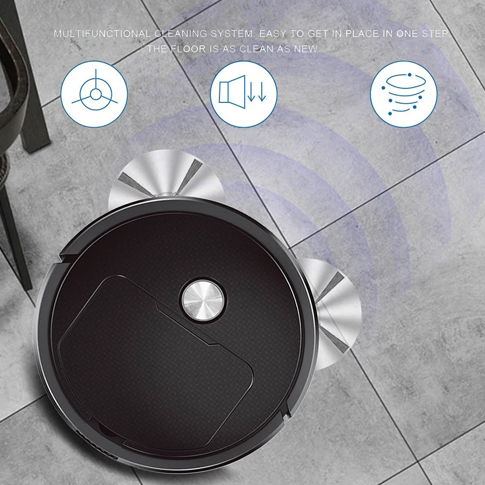 Sweeping Robot Mopping 3 In 1 Rechargeable Cleaning Machine