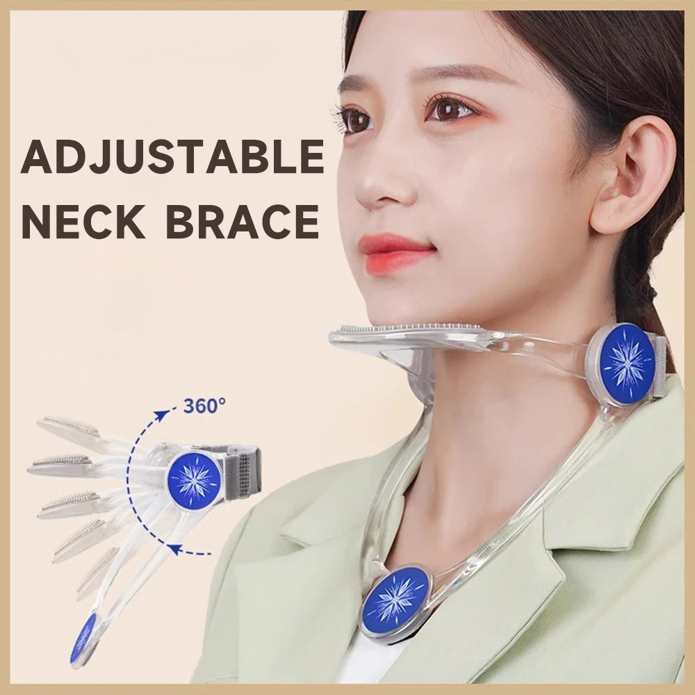 Adjustable Cervical Traction Device For Posture Correction