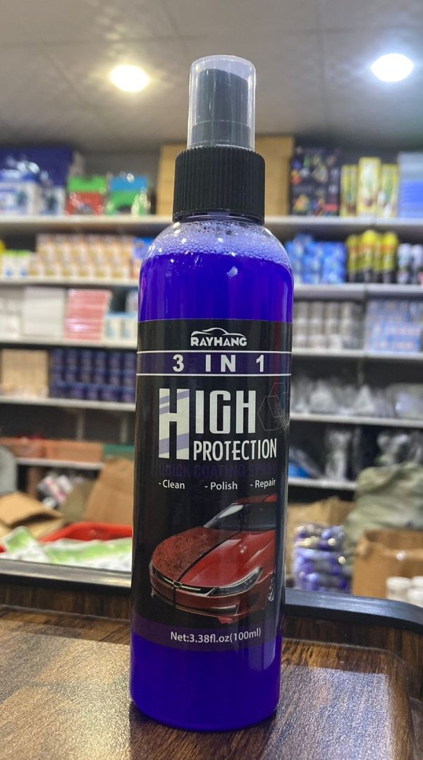 Premium Quality 3 In 1 High Protection Quick Car Coating Spray 🔥