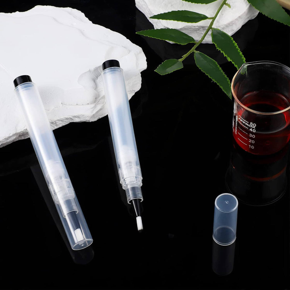 Fillable Touch Up Paint Pen Brush Set