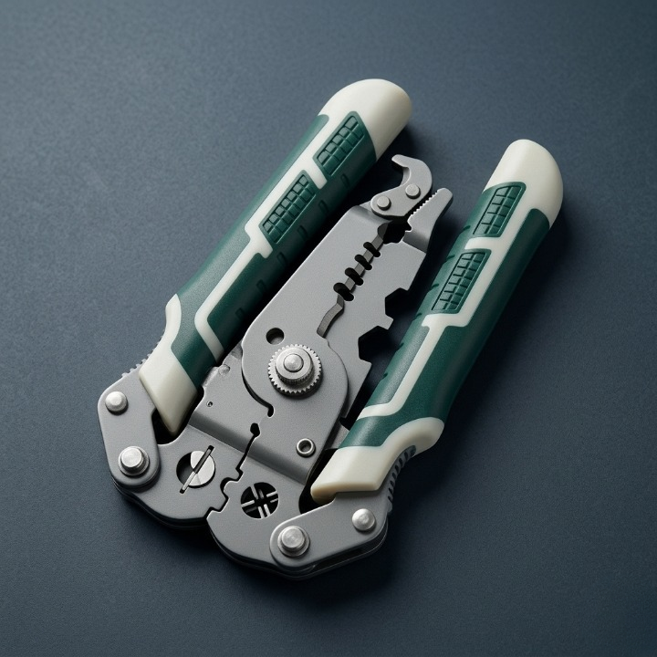 All in 1 Multi-Functional Plier - Wire Stripper ,Cutter ,Crimper | Pure Stainless Steel