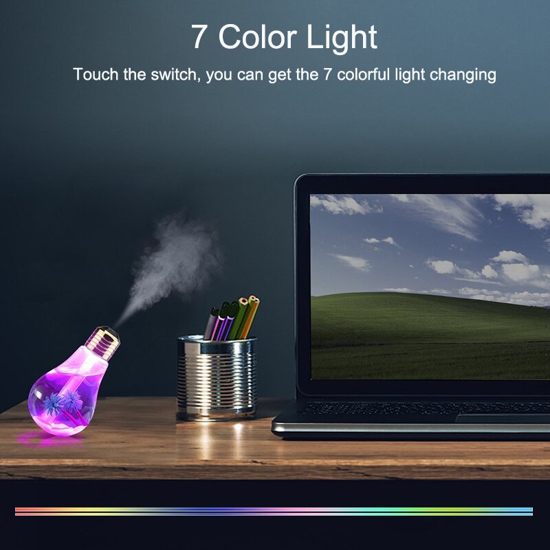 LED Bulb Humidifier