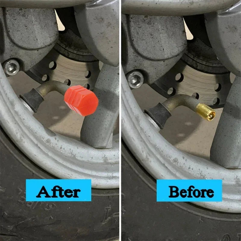 Night Glow Tire Valve Caps
