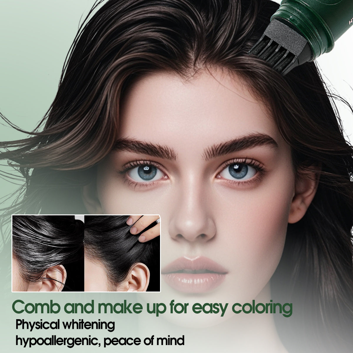 2-in-1 Hair Dye Touch-Up Stick with Comb