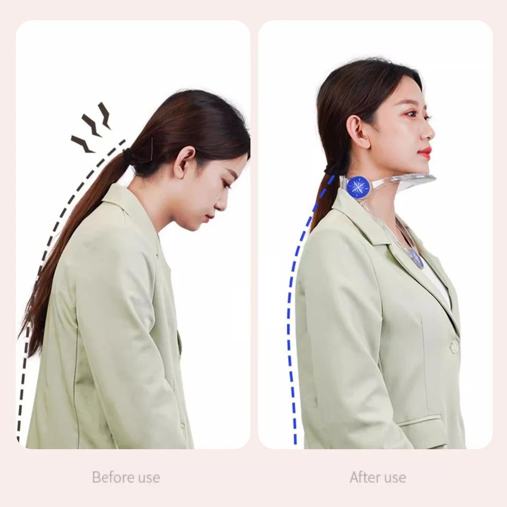 Adjustable Cervical Traction Device For Posture Correction