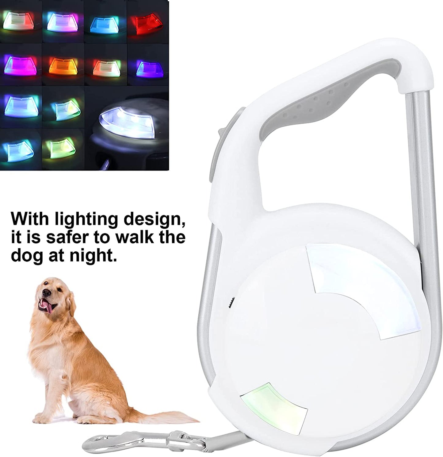 Lighted Dog Traction Rope