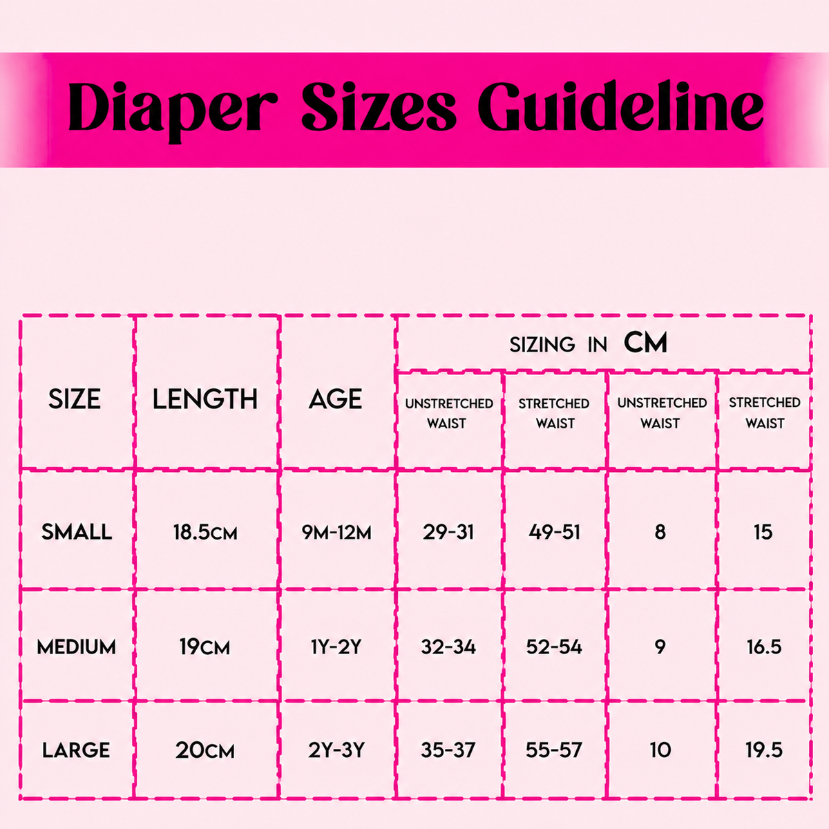 Reusable Kids Diaper and Training Pants