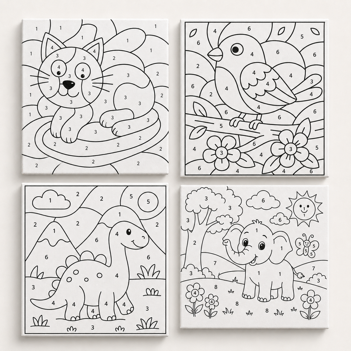 Paint By Number Kit For Kids✨