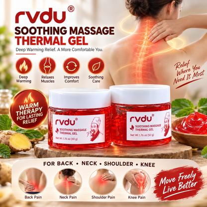 RVDU Warming Soothing Massage Gel for Muscles