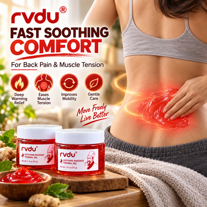RVDU Warming Soothing Massage Gel for Muscles