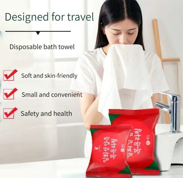 Compressed Bath Towels