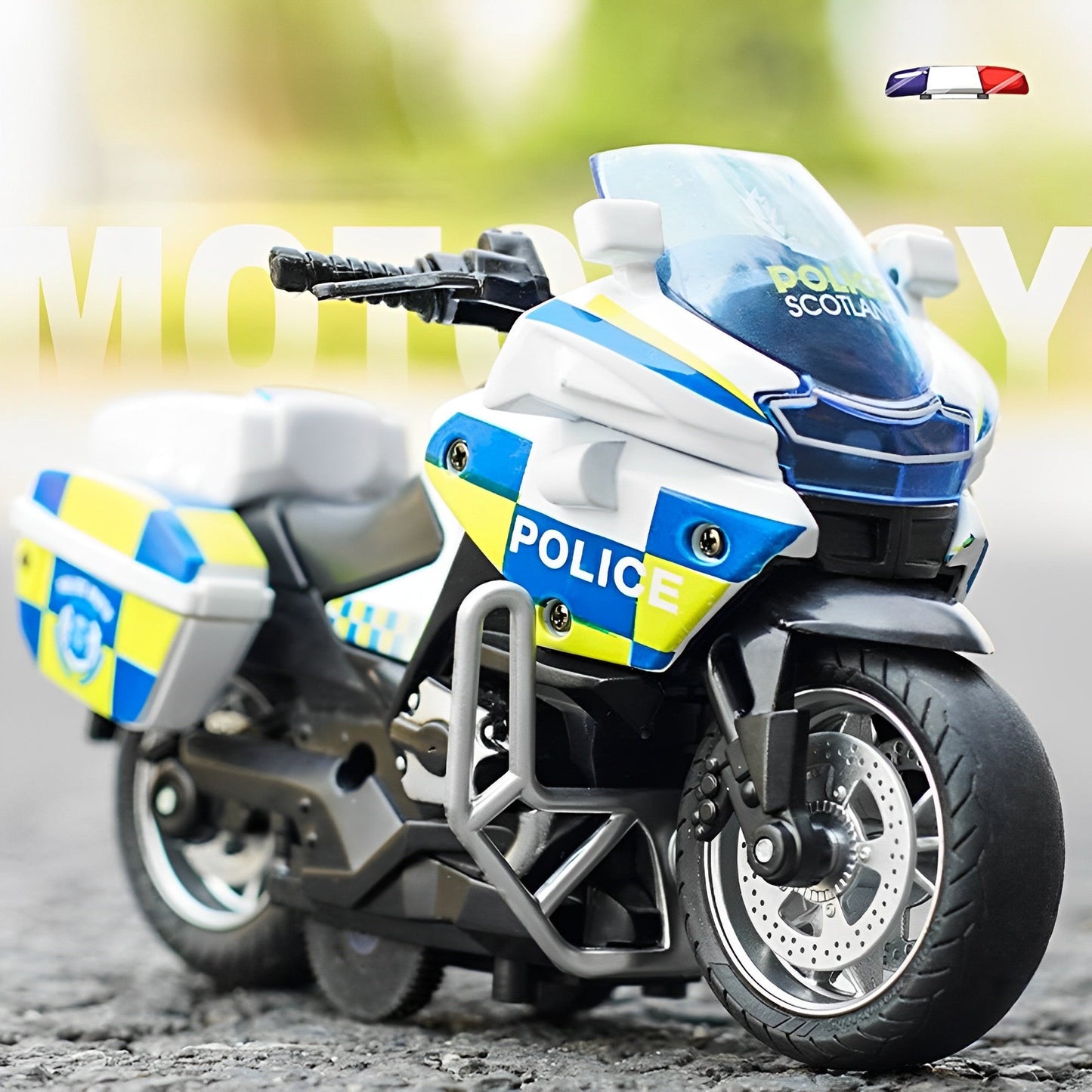 Friction Powered Motorbike