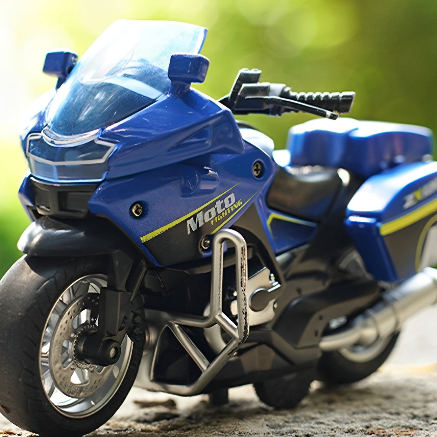 Friction Powered Motorbike