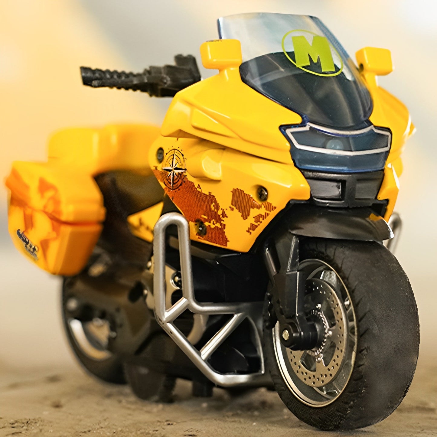 Friction Powered Motorbike