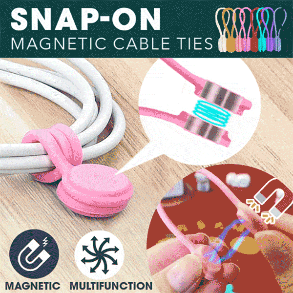 Multi Purpose Magnetic Cable Ties