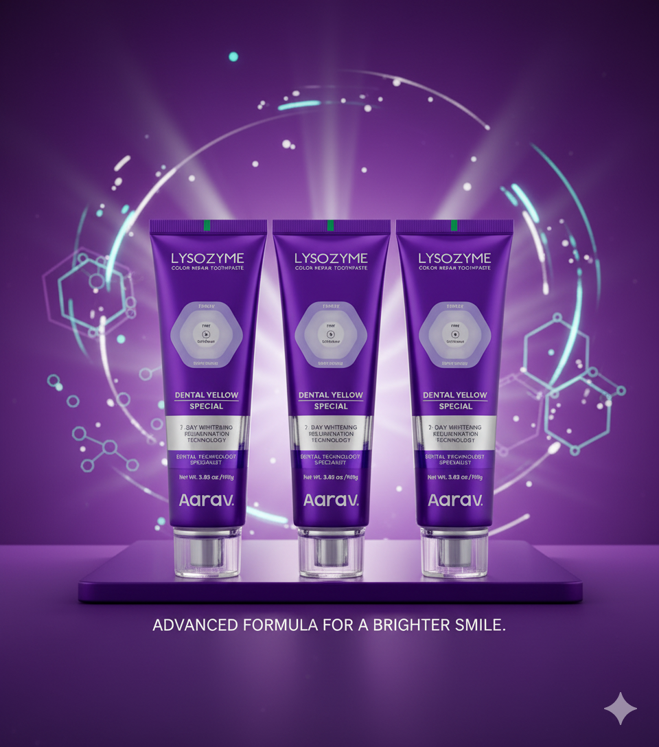 Lysozyme Whitening Toothpaste