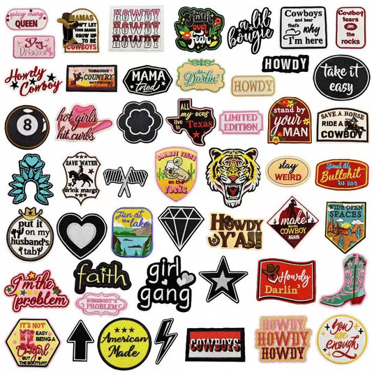 Funky Jacket Repair Patches