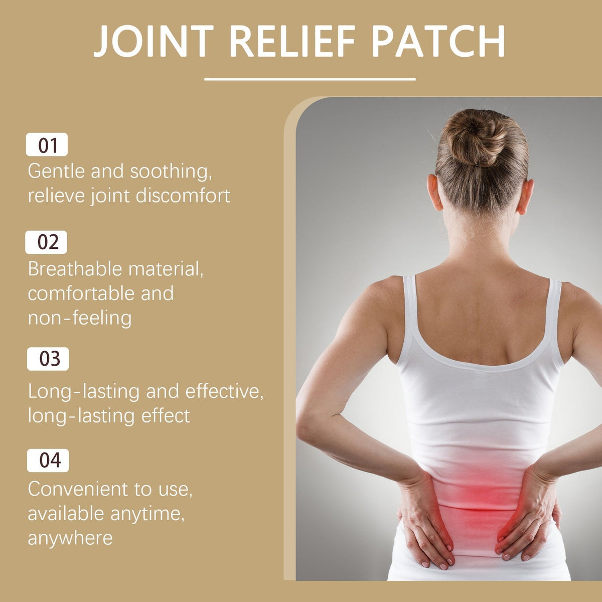 Wormwood Moxibustion Pain Relief Joint Patch