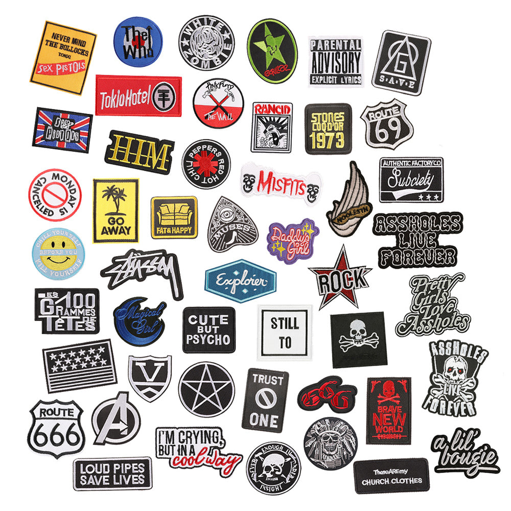 Funky Jacket Repair Patches