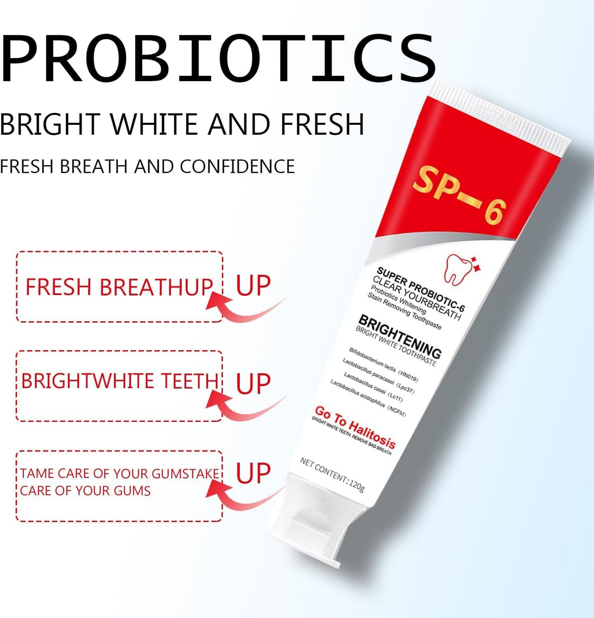 SP-6 Ultra+ Whitening Toothpaste