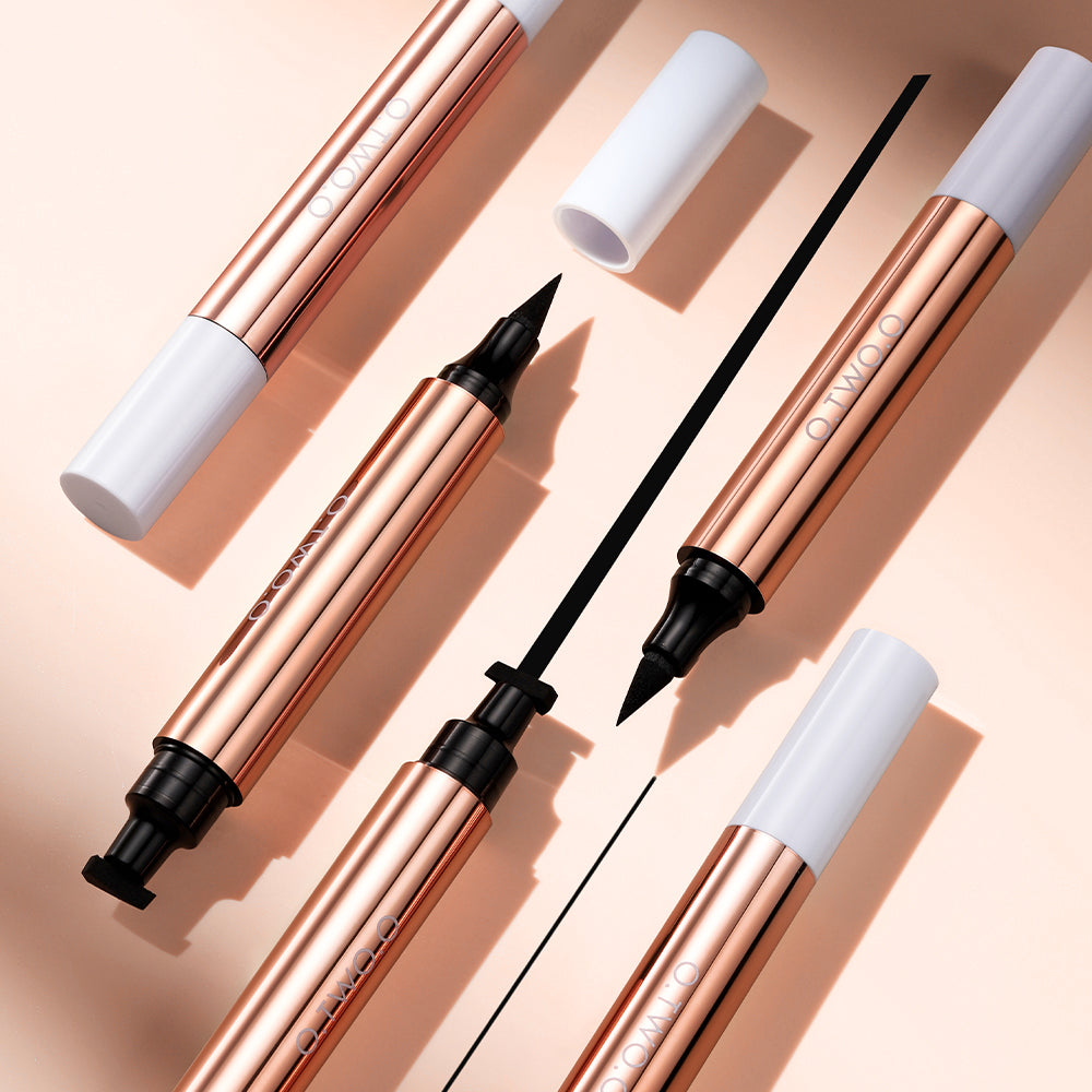 2 in 1 Alluring Cat Eye Stamp Eyeliner ( 8 Months Lasting Refill )