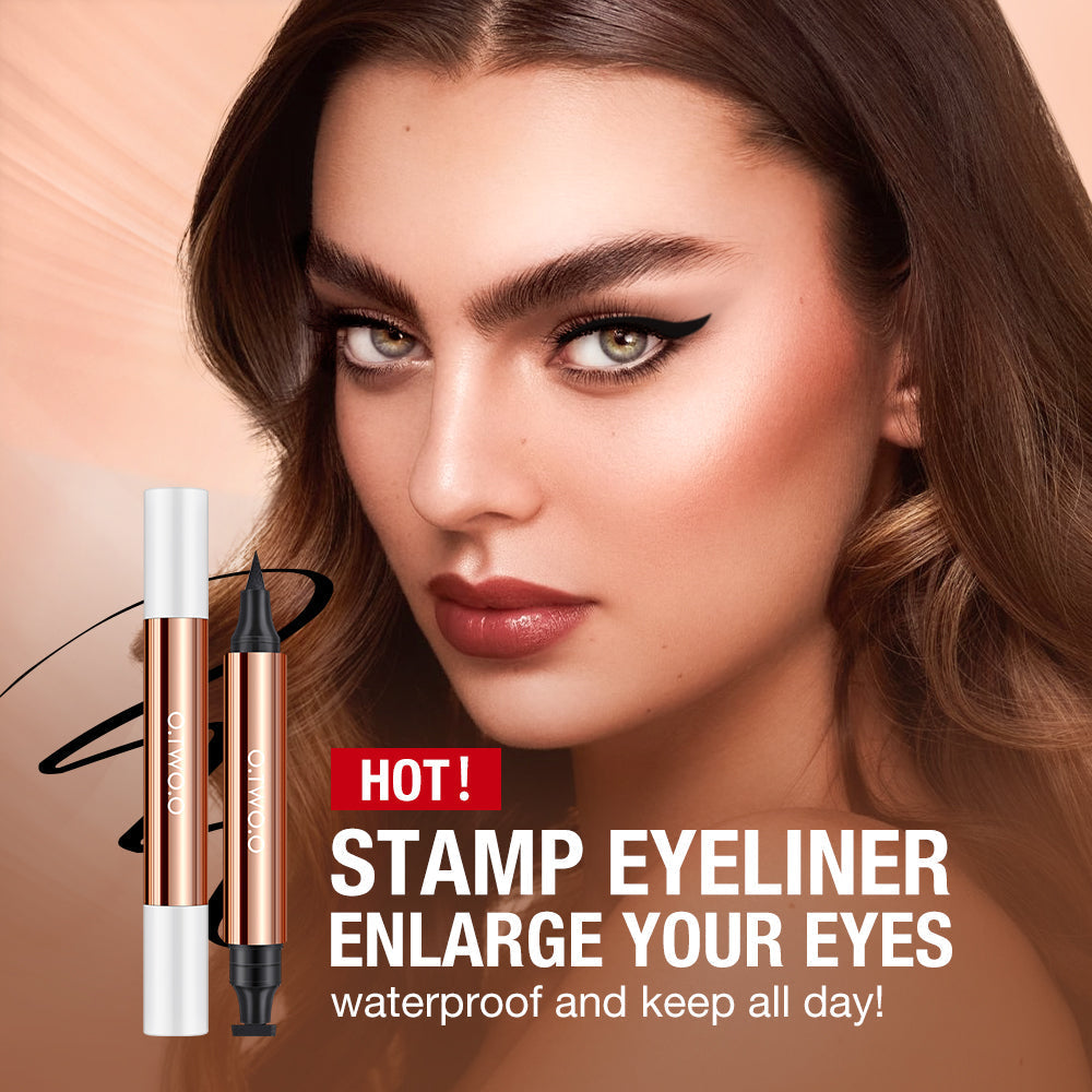 2 in 1 Alluring Cat Eye Stamp Eyeliner ( 8 Months Lasting Refill )