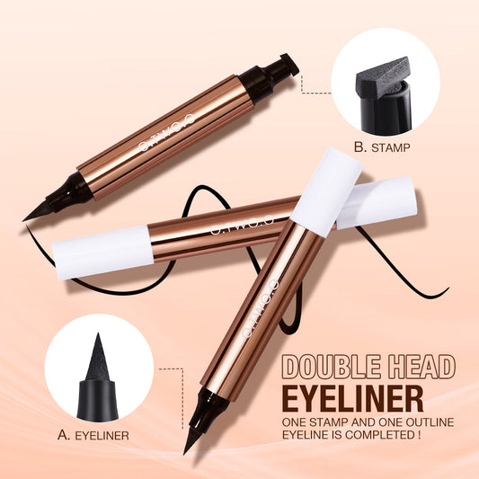 2 in 1 Alluring Cat Eye Stamp Eyeliner ( 8 Months Lasting Refill )