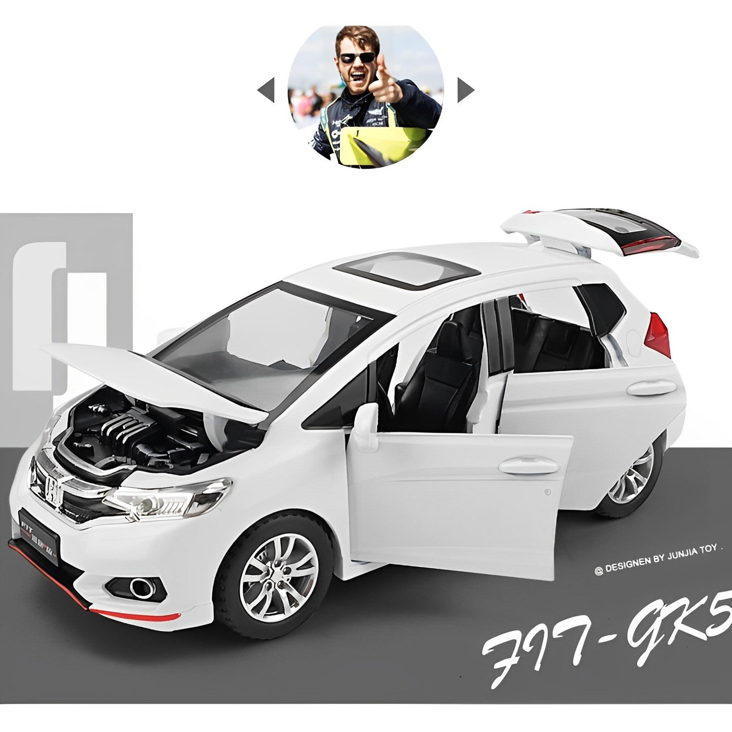 Honda Fit GK Alloy Car Toy