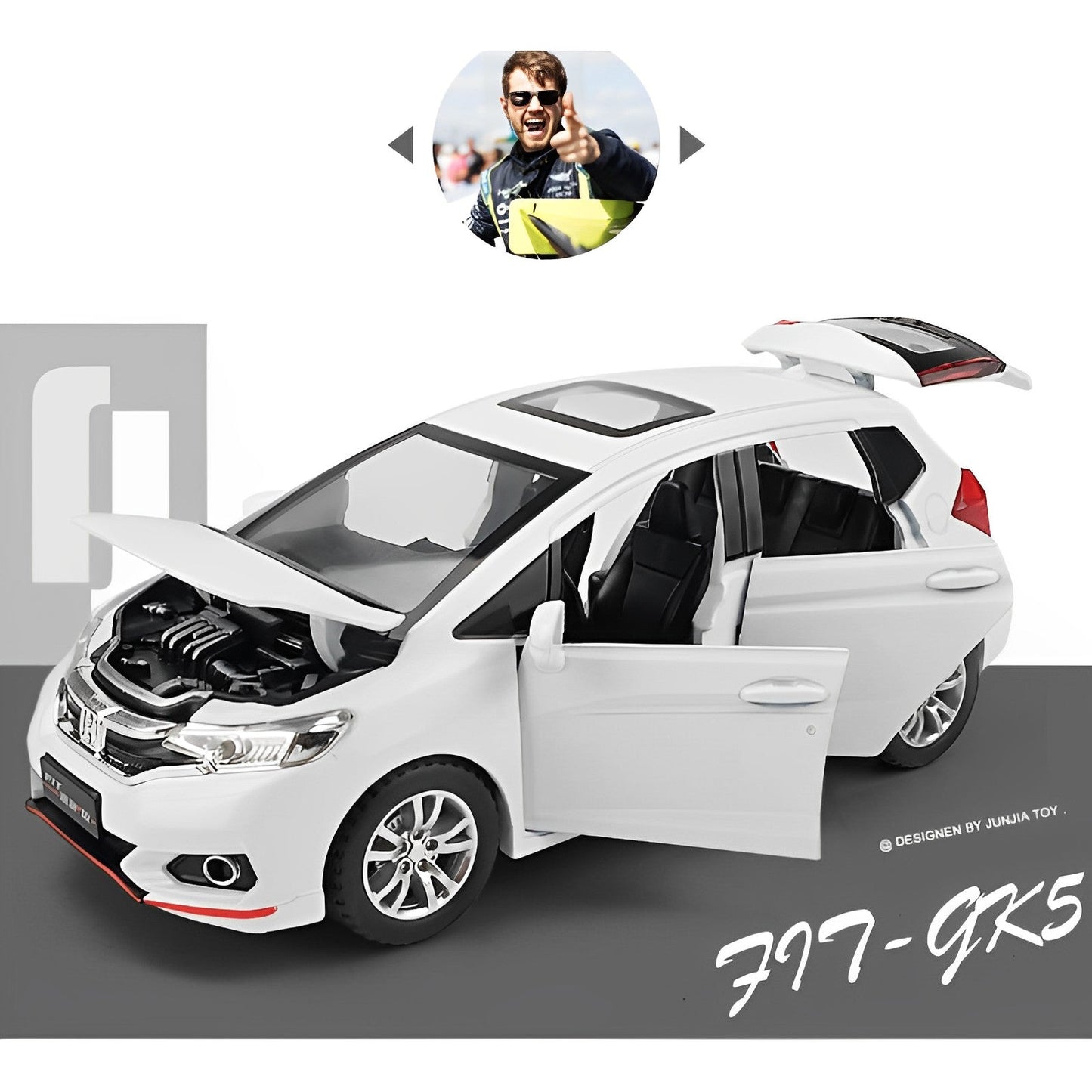 Honda Fit GK Alloy Car Toy