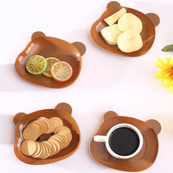 Mini Bear Shape Dish Plate