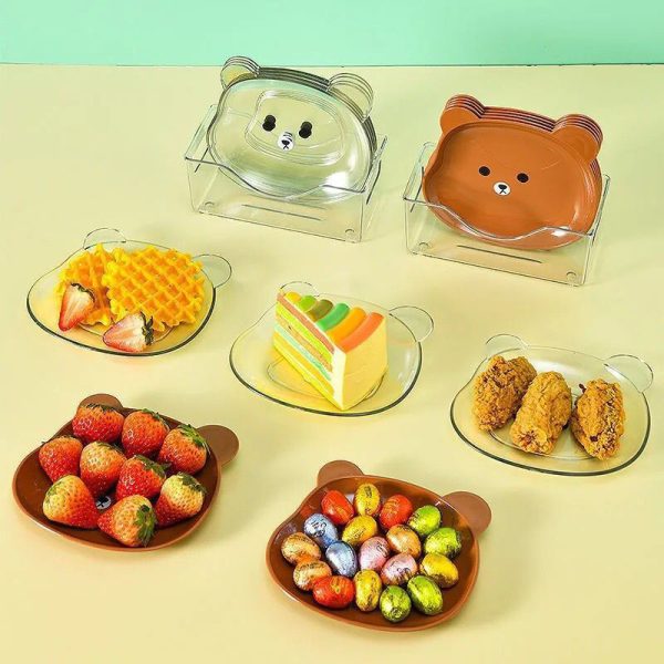 Mini Bear Shape Dish Plate