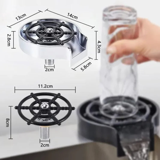 Pressure Faucet Glass Rinser