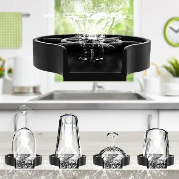 Pressure Faucet Glass Rinser