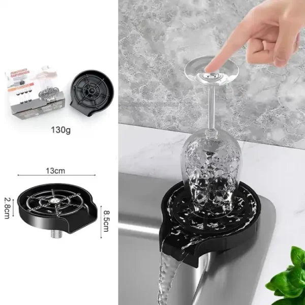 Pressure Faucet Glass Rinser