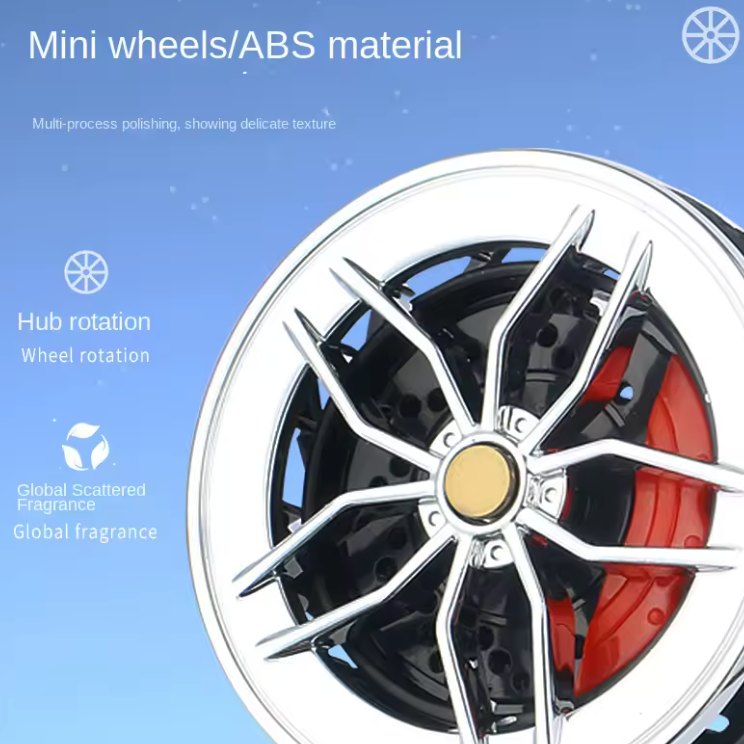 2 in 1 Car Tire Air Freshner