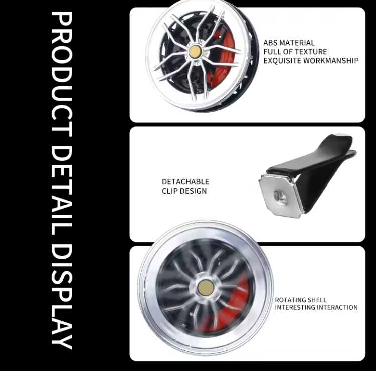 2 in 1 Car Tire Air Freshner