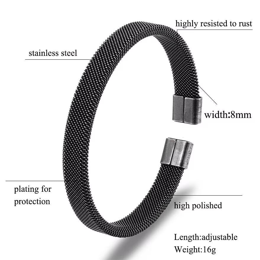 Titanium Mens Cuff